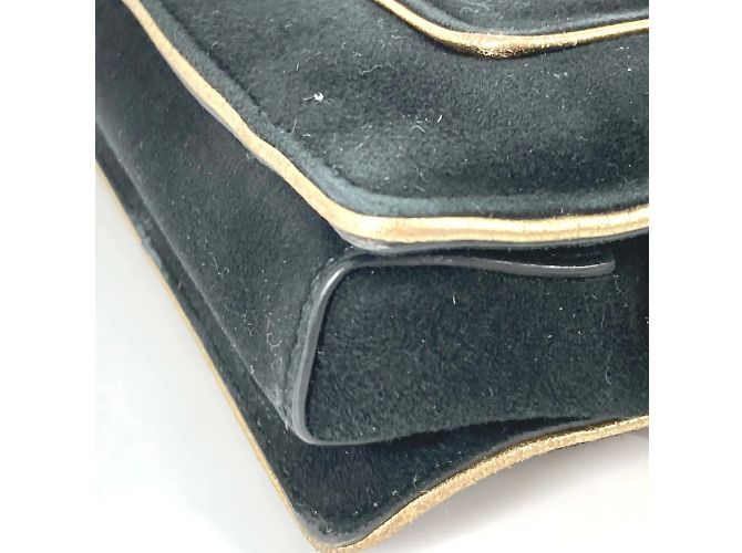 Borsa a spalla in pelle nera Salvatore Ferragamo Nero - vista 8