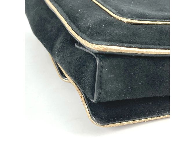 Borsa a spalla in pelle nera Salvatore Ferragamo Nero - vista 9