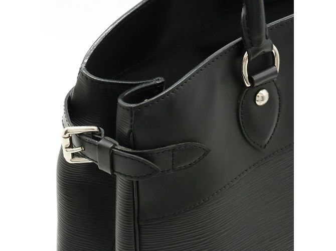 Borsa Tote Epi Passy GM di Louis Vuitton Nero - vista 6