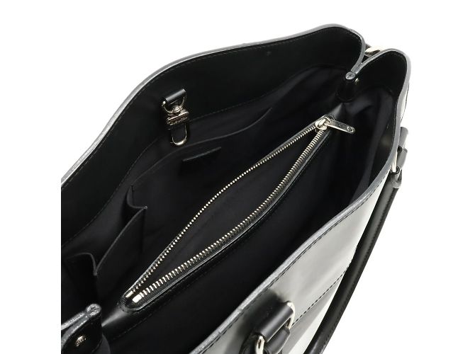 Borsa Tote Epi Passy GM di Louis Vuitton Nero - vista 8