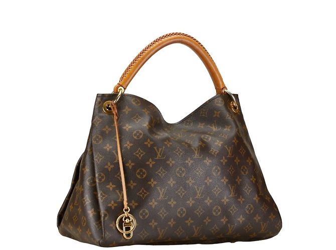 Borsa Tote Artsy MM Monogram Louis Vuitton Marrone - vista 2