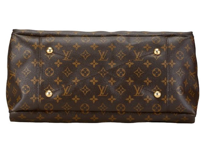 Borsa Tote Artsy MM Monogram Louis Vuitton Marrone - vista 4