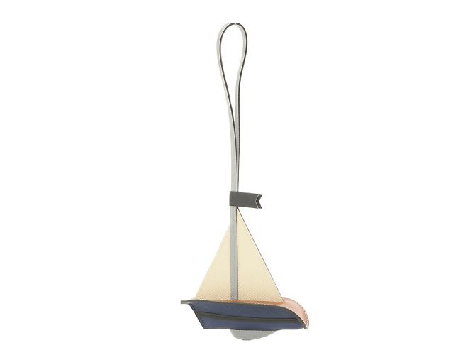 SAIL24 Taschenanhänger von Hermès Schwarz Rot Blau - Ansicht 6