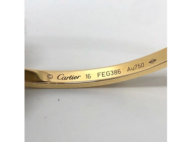Bracciale in Oro Cartier 10P completamente in diamanti D'oro - vista 5