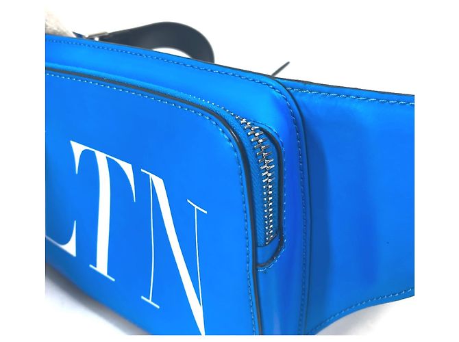 Borsa a Spalla Valentino TY0B0719 VLTN Logo Blu - vista 10