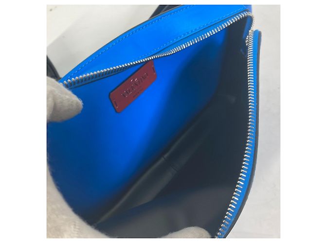 Borsa a Spalla Valentino TY0B0719 VLTN Logo Blu - vista 13