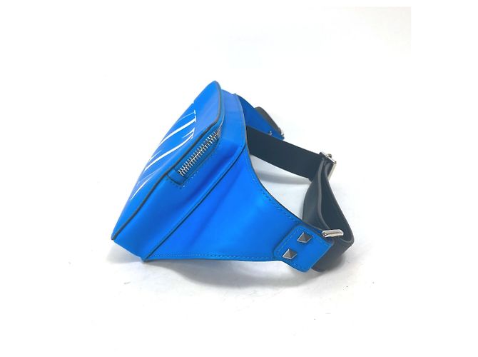 Borsa a Spalla Valentino TY0B0719 VLTN Logo Blu - vista 4