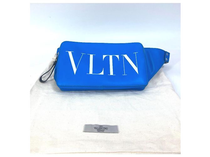 Borsa a Spalla Valentino TY0B0719 VLTN Logo Blu - vista 5