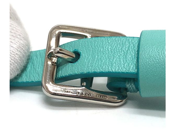 Borsa a spalla 2WAY Cat Street di Tiffany & Co. Blu - vista 10