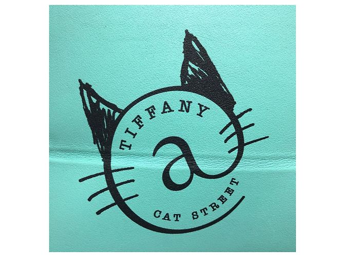 Borsa a spalla 2WAY Cat Street di Tiffany & Co. Blu - vista 6