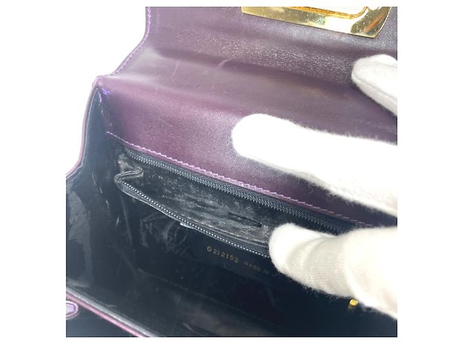 Borsa a Spalla Vala 2WAY di Salvatore Ferragamo Porpora - vista 15