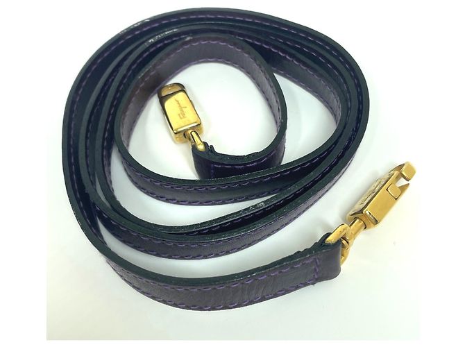 Borsa a Spalla Vala 2WAY di Salvatore Ferragamo Porpora - vista 16