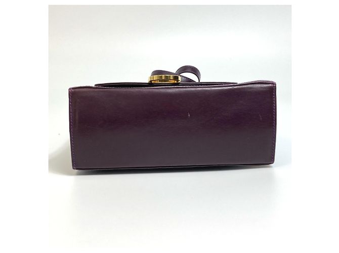 Borsa a Spalla Vala 2WAY di Salvatore Ferragamo Porpora - vista 6