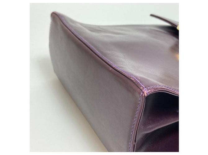 Borsa a Spalla Vala 2WAY di Salvatore Ferragamo Porpora - vista 7