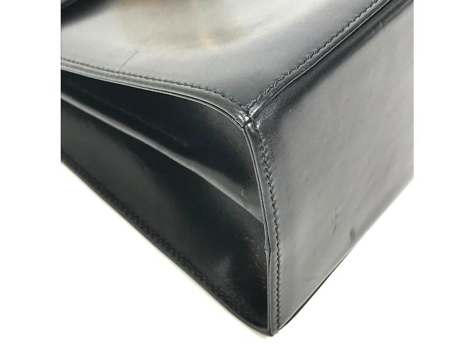 Borsa a spalla in pelle nera Salvatore Ferragamo Nero - vista 15