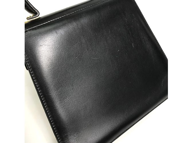Borsa a spalla in pelle nera Salvatore Ferragamo Nero - vista 8