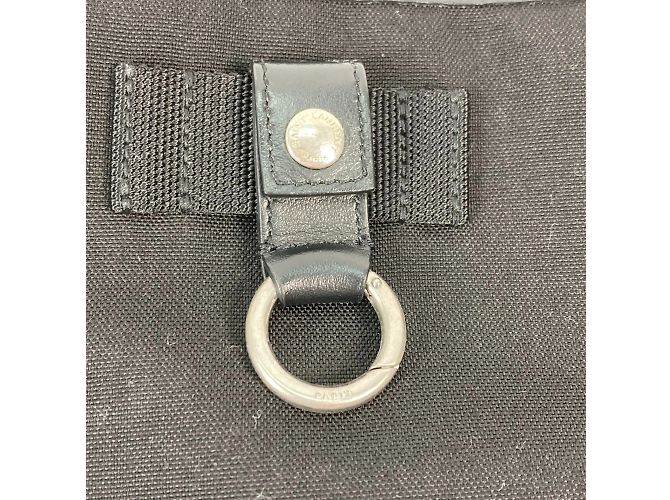 Borsa a spalla in pelle nera Saint Laurent Nero - vista 12