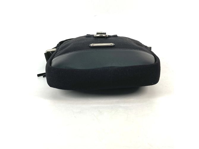 Borsa a spalla in pelle nera Saint Laurent Nero - vista 5