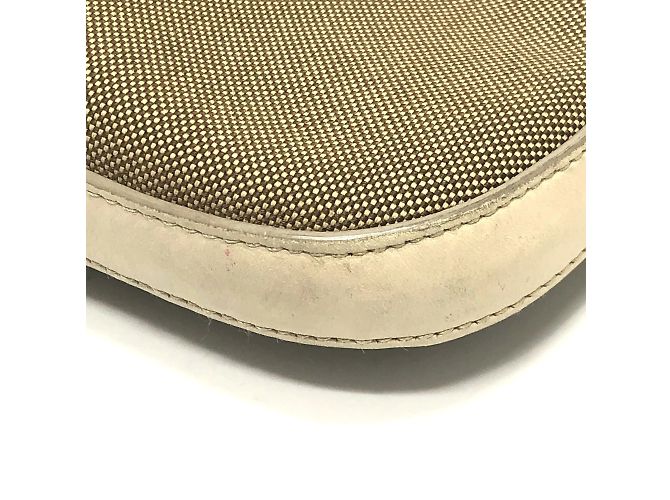 Borsa a spalla con logo Prada BT0706 Beige - vista 7
