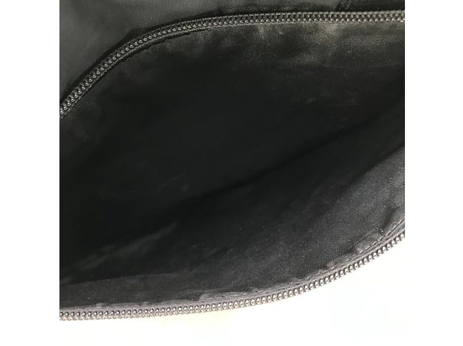 Borsa a tracolla nera in tessuto Prada Nero - vista 14