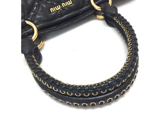 Borsa a Spalla 2WAY Miu Miu Nero - vista 11