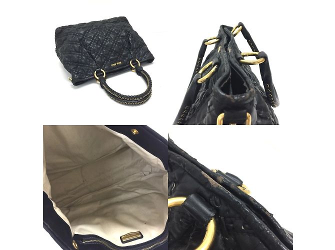 Borsa a Spalla 2WAY Miu Miu Nero - vista 14