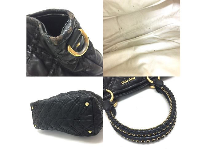 Borsa a Spalla 2WAY Miu Miu Nero - vista 15