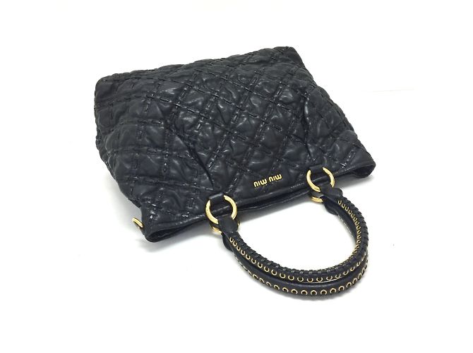 Borsa a Spalla 2WAY Miu Miu Nero - vista 4