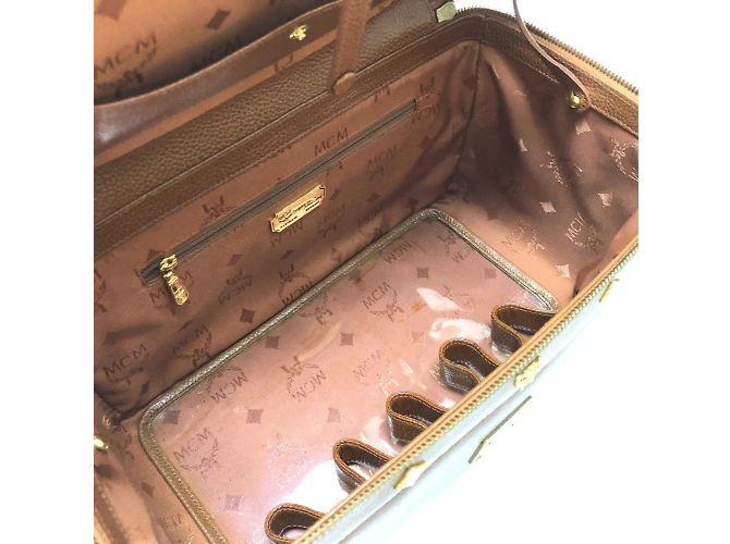 MCM 2WAY Schultertasche Braun - Ansicht 7