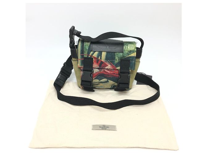 Borsa a spalla verde Valentino Garavani - vista 12