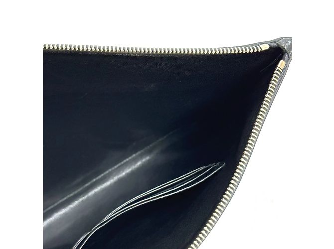 Clutch in pelle nera Prada Nero - vista 8