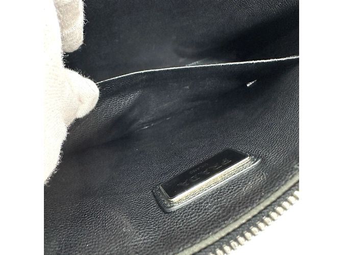 Clutch in pelle nera Prada Nero - vista 9