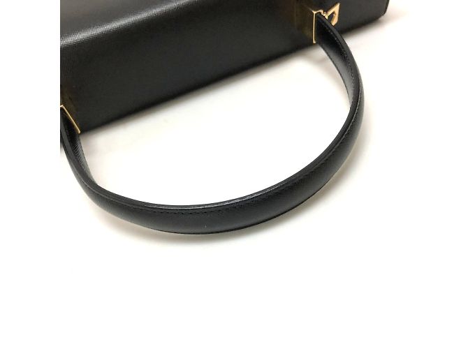 Borsa in pelle nera Salvatore Ferragamo Nero - vista 4