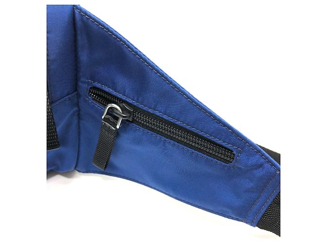 Marsupio con Logo Triangolo Prada 2VL001 Blu - vista 13
