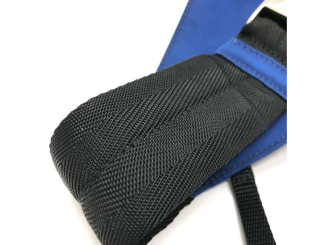 Marsupio con Logo Triangolo Prada 2VL001 Blu - vista 8