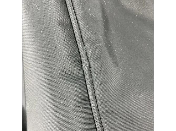 Prada 1BZ032 Logo-Platte Rucksack Schwarz - Ansicht 11