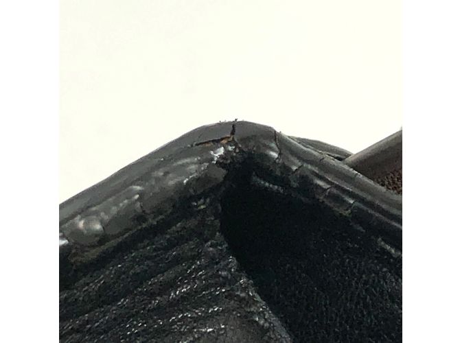Borsa a spalla in pelle nera Prada VA0802 Nero - vista 11