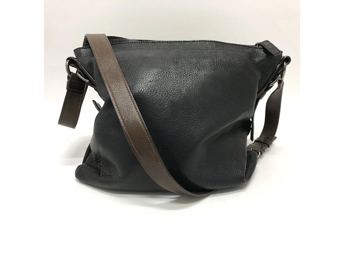 Borsa a spalla in pelle nera Prada VA0802 Nero - vista 2