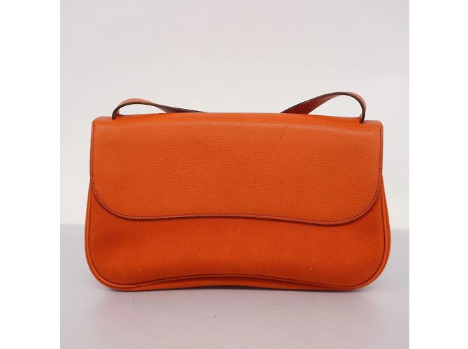 Borsa a Spalla Hermès Colorado MM Arancione - vista 15
