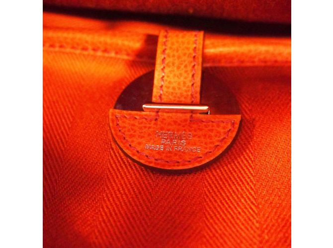 Borsa a Spalla Hermès Colorado MM Arancione - vista 5