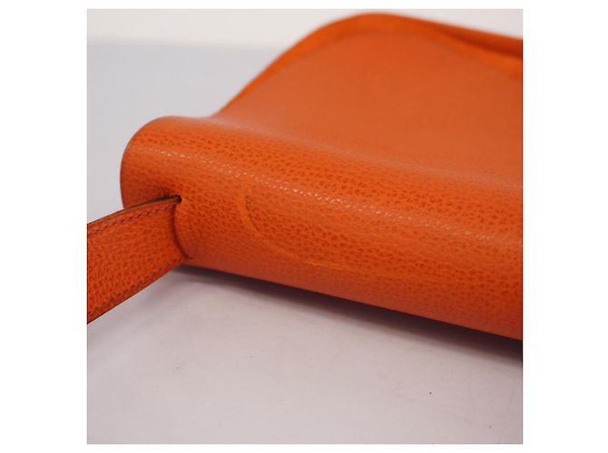 Borsa a Spalla Hermès Colorado MM Arancione - vista 8