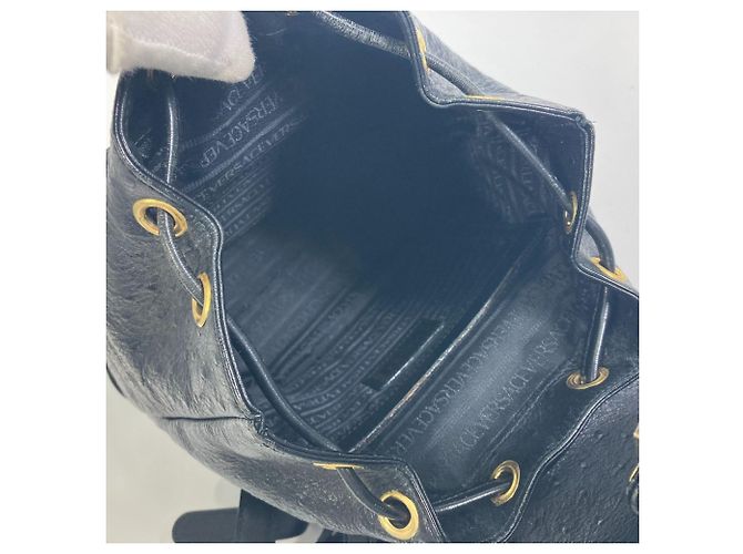 Zaino Sunburst Versace Nero - vista 11