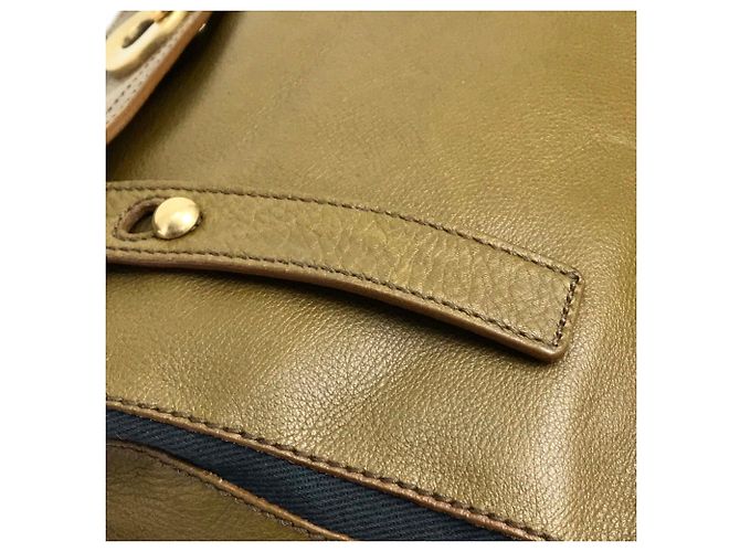 Borsa a spalla marrone Yves Saint Laurent - vista 10