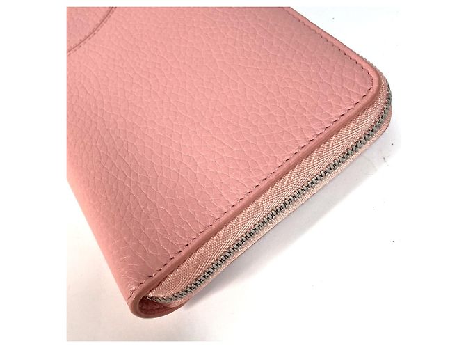 Cartera larga de cuero rosa Tiffany & Co. - vista 2