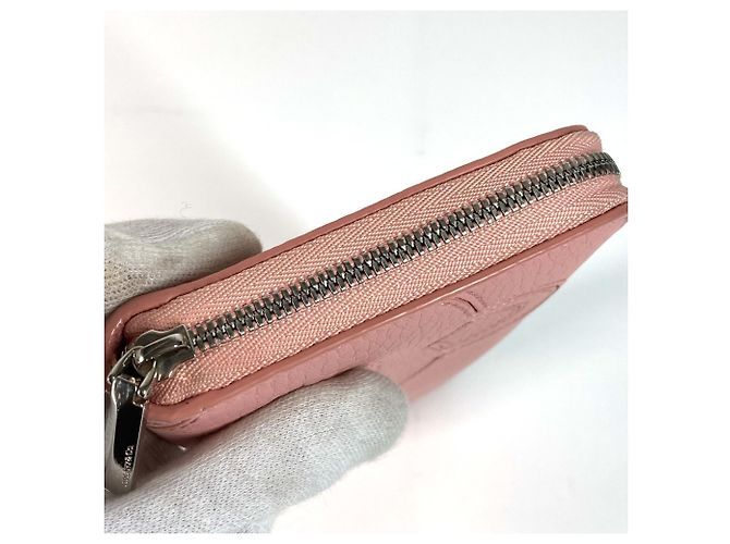 Cartera larga de cuero rosa Tiffany & Co. - vista 5