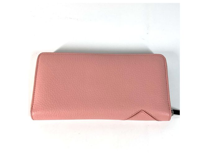 Cartera larga de cuero rosa Tiffany & Co. - vista 6