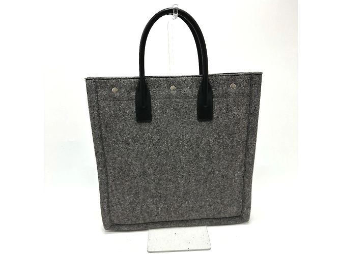 Borsa tote grigia Saint Laurent Marrone - vista 2