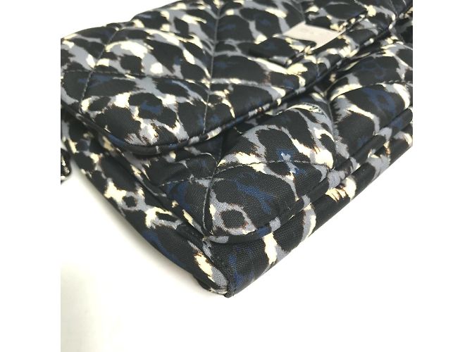 Borsa a spalla Vala Ribbon Chain E834 di Salvatore Ferragamo Nero - vista 3