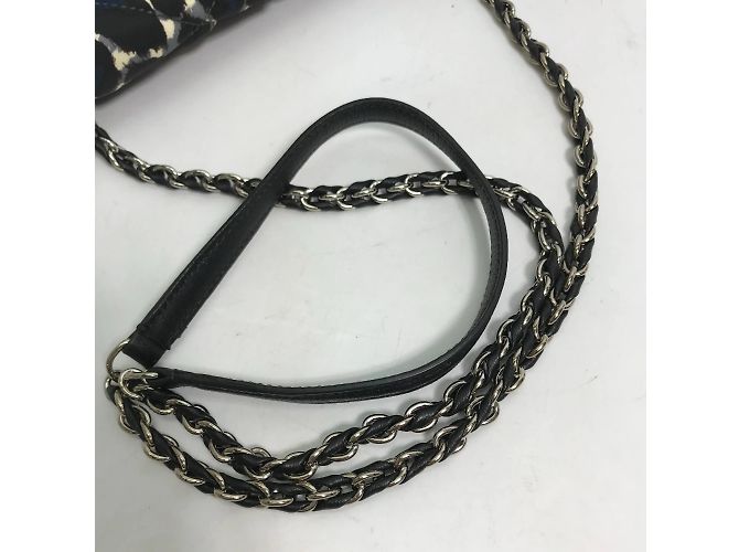 Borsa a spalla Vala Ribbon Chain E834 di Salvatore Ferragamo Nero - vista 6