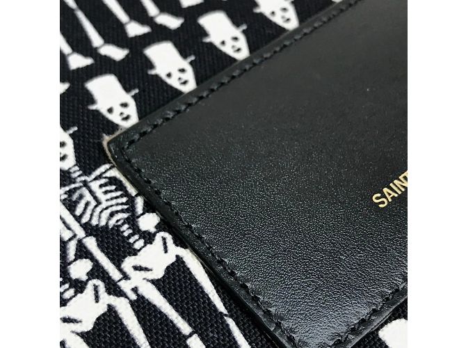 Zaino nero Saint Laurent Paris 435988 - vista 11
